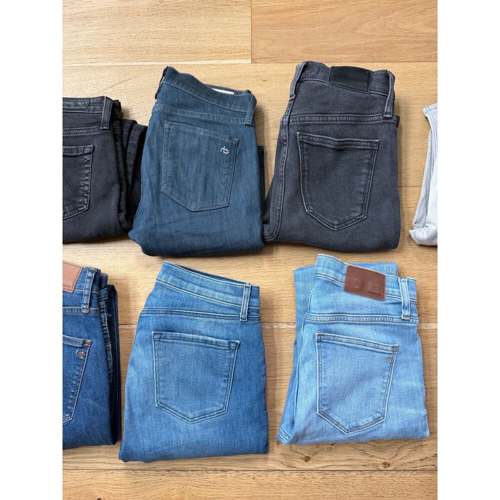 Rag & Bone, Revolve, Madewell, AG, Paige Women's Jeans/Pants Bundle Lot Size 26 - Picture 3 of 16